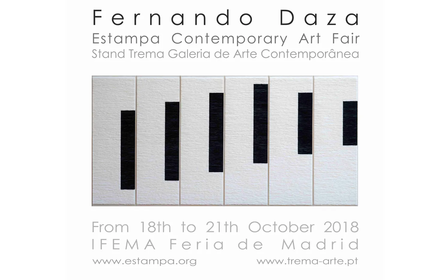 Fernando Daza Visual Artist - evento 2018 estampa