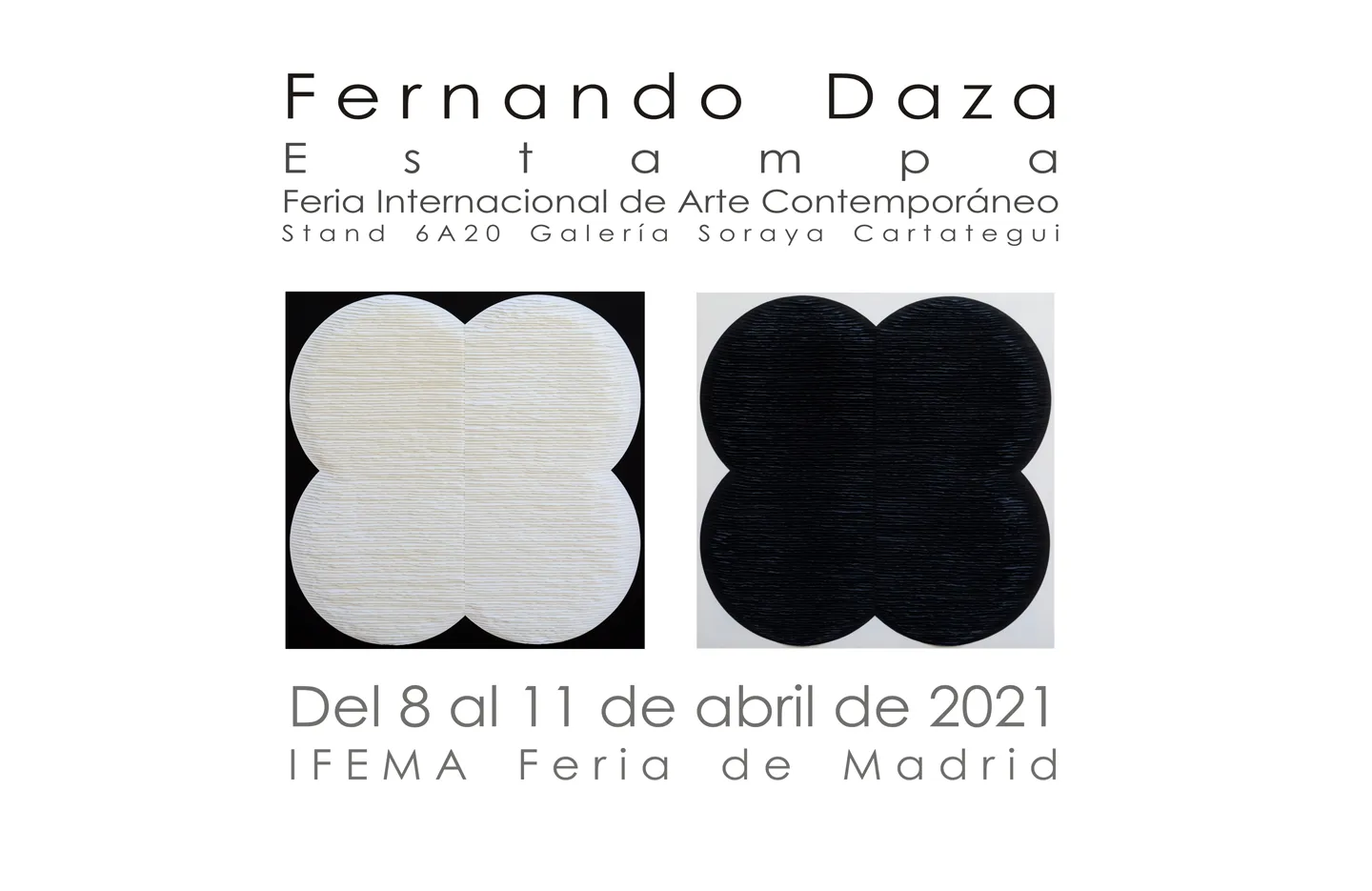 Fernando Daza Visual Artist - evento 2021 estampa