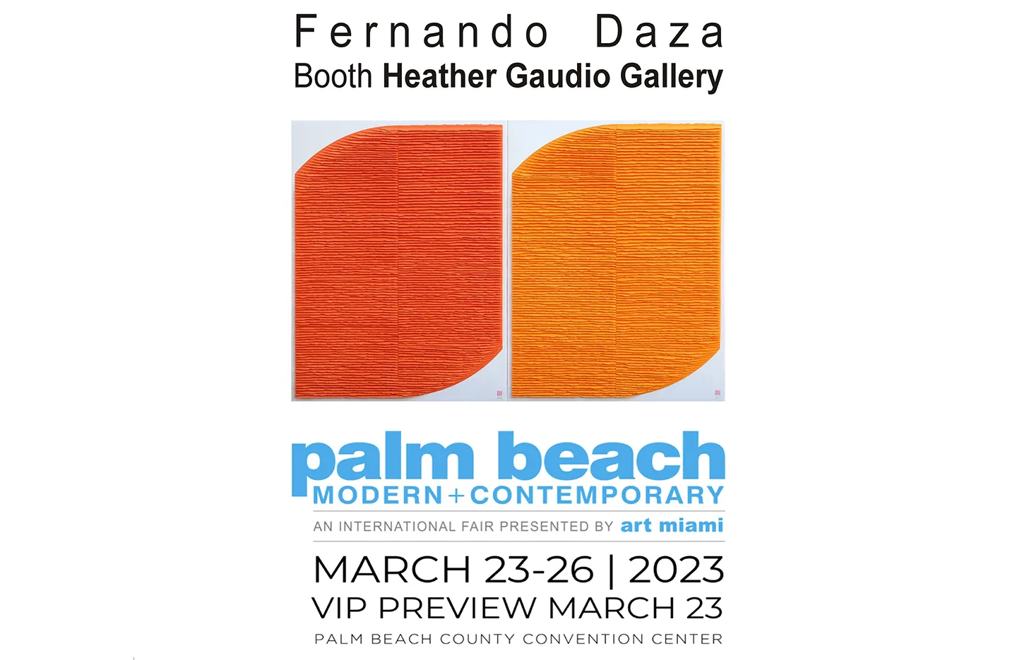 Fernando Daza Visual Artist - evento 2023 booth