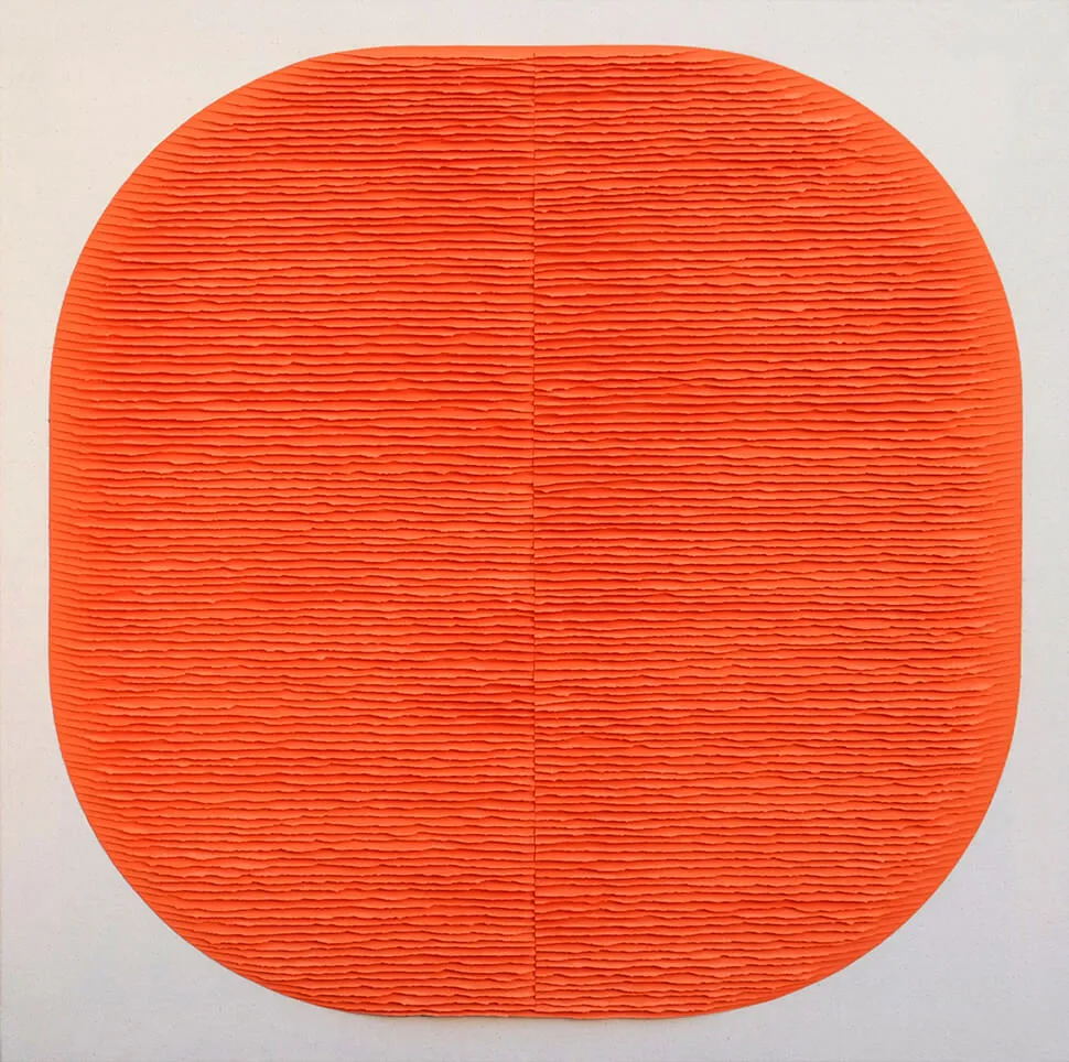 Fernando Daza Visual Artist - forma naranja